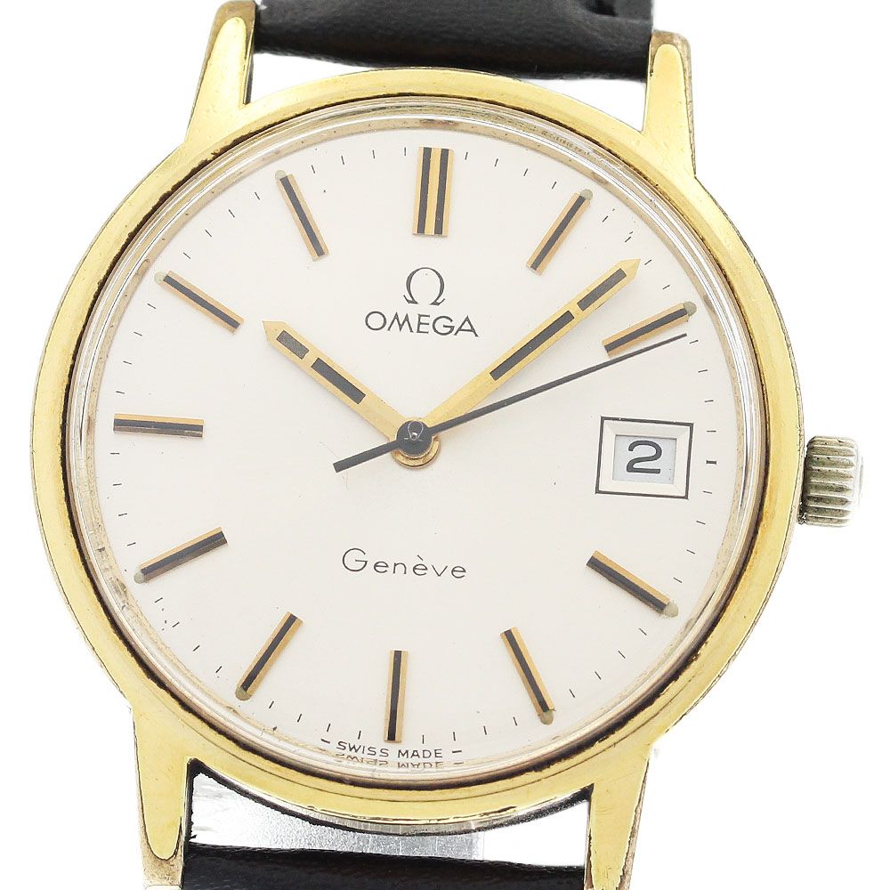 オメガ OMEGA 136.0098 ジュネーブ デイト Cal.613 手巻き メンズ_917026