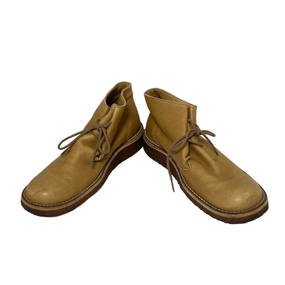 SAYA サヤ シューズ 241 2 メンズ ライトブラウン レザー