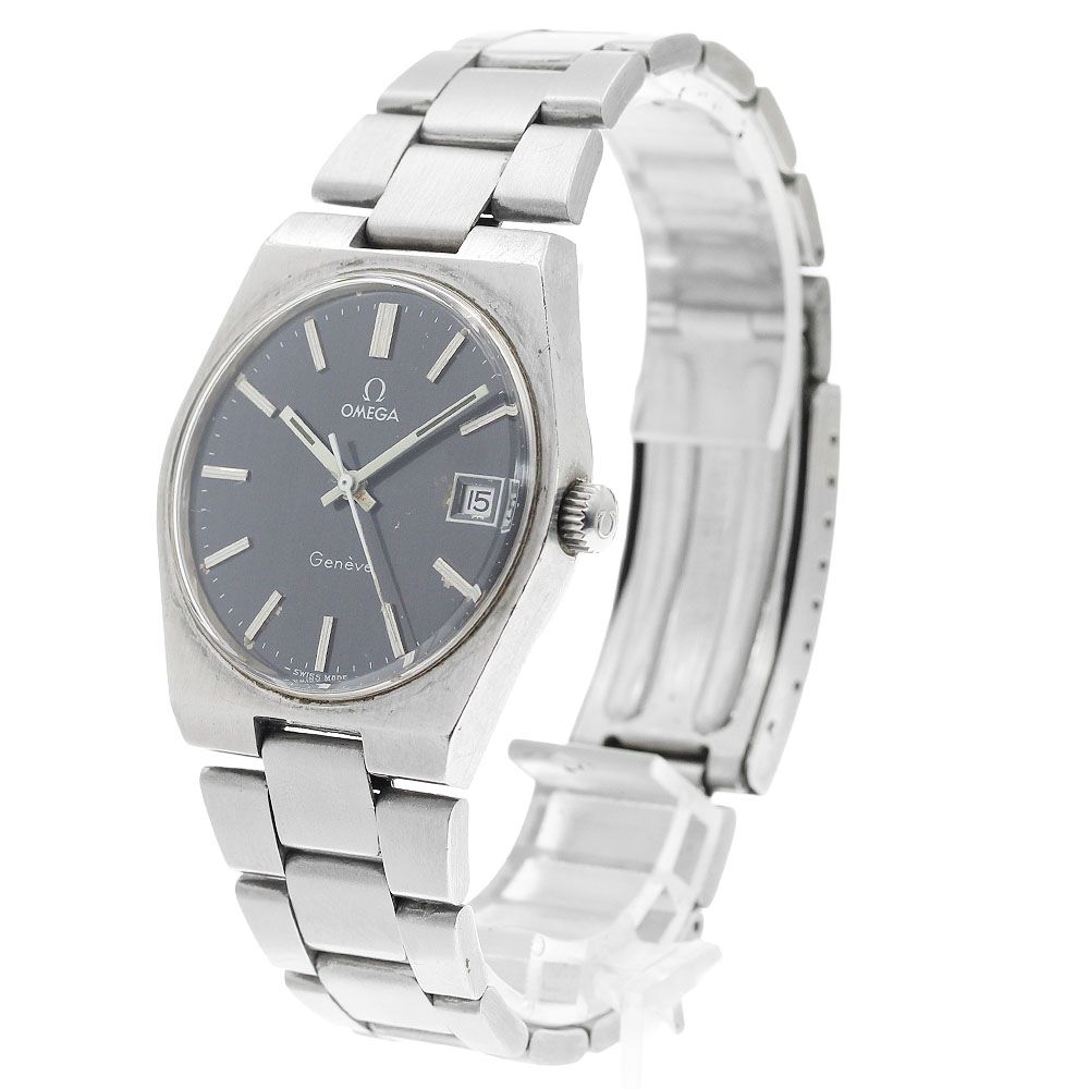 オメガ OMEGA 136 0050 ジュネーブ デイト cal 613 手巻き メンズ_921320