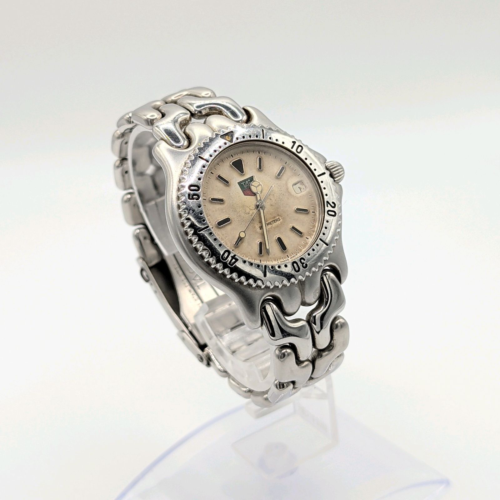 TAG HEUER S99.006M S/EL Watch quartz Ladies Silver Combi Y2K 00S