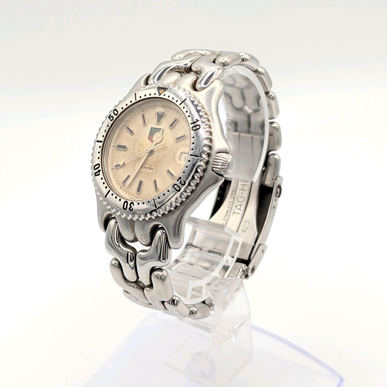 TAG HEUER S99.006M S/EL Watch quartz Ladies Silver Combi Y2K 00S