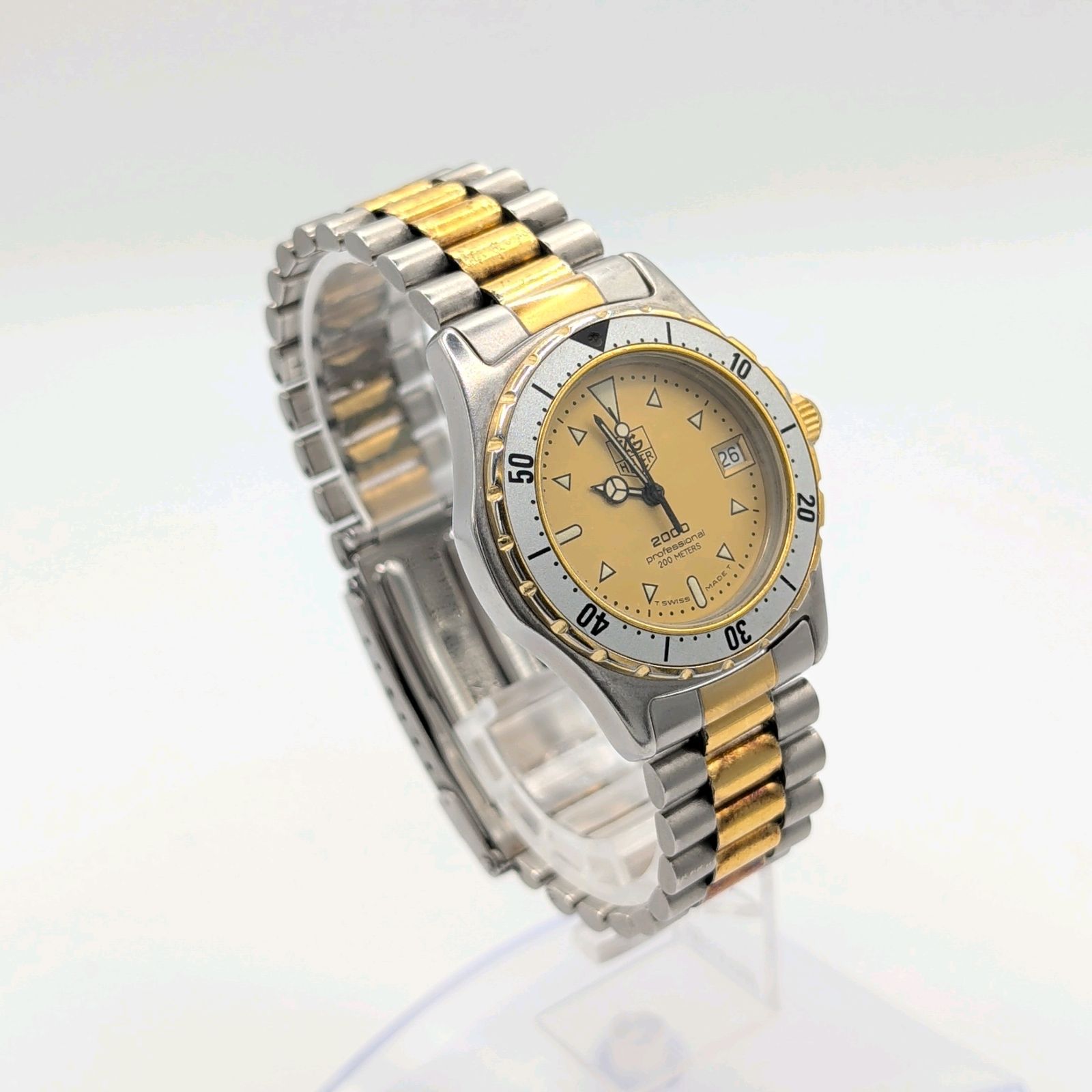 TAG HEUER Professional 974.013 S/EL Watch quartz Ladies Gold