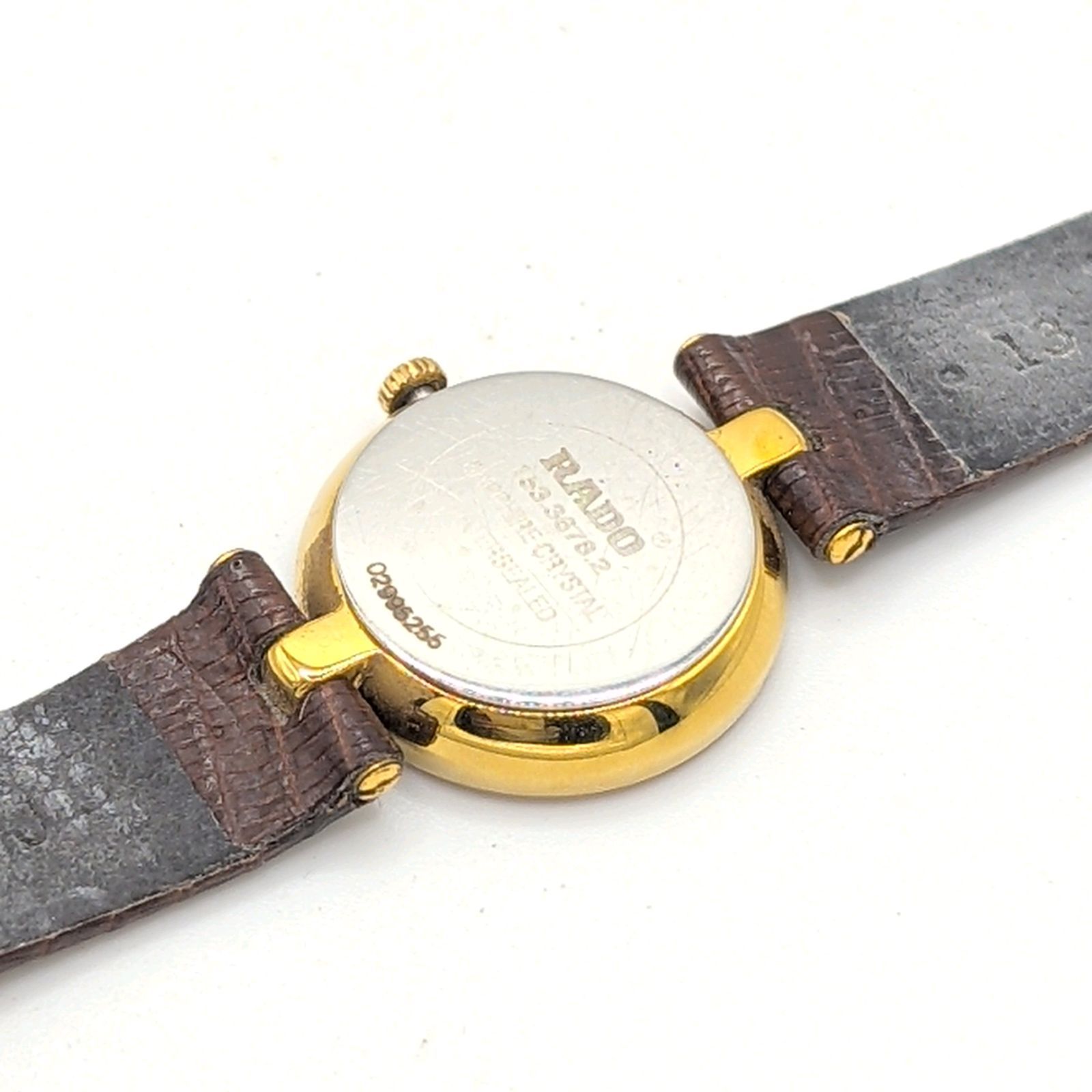 RADO FLORENCE 153.3678.2 Watch quartz Ladies Gold Round Y2K 00S