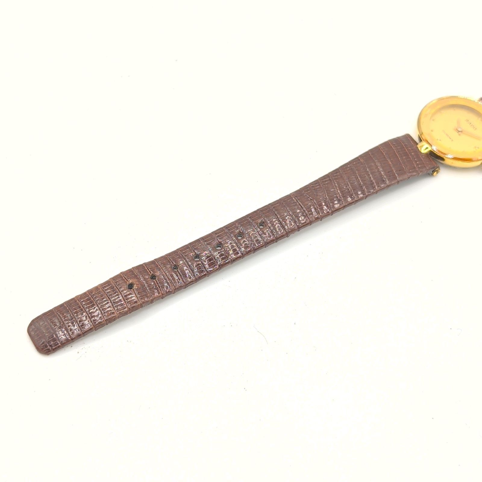 RADO FLORENCE 153.3678.2 Watch quartz Ladies Gold Round Y2K 00S
