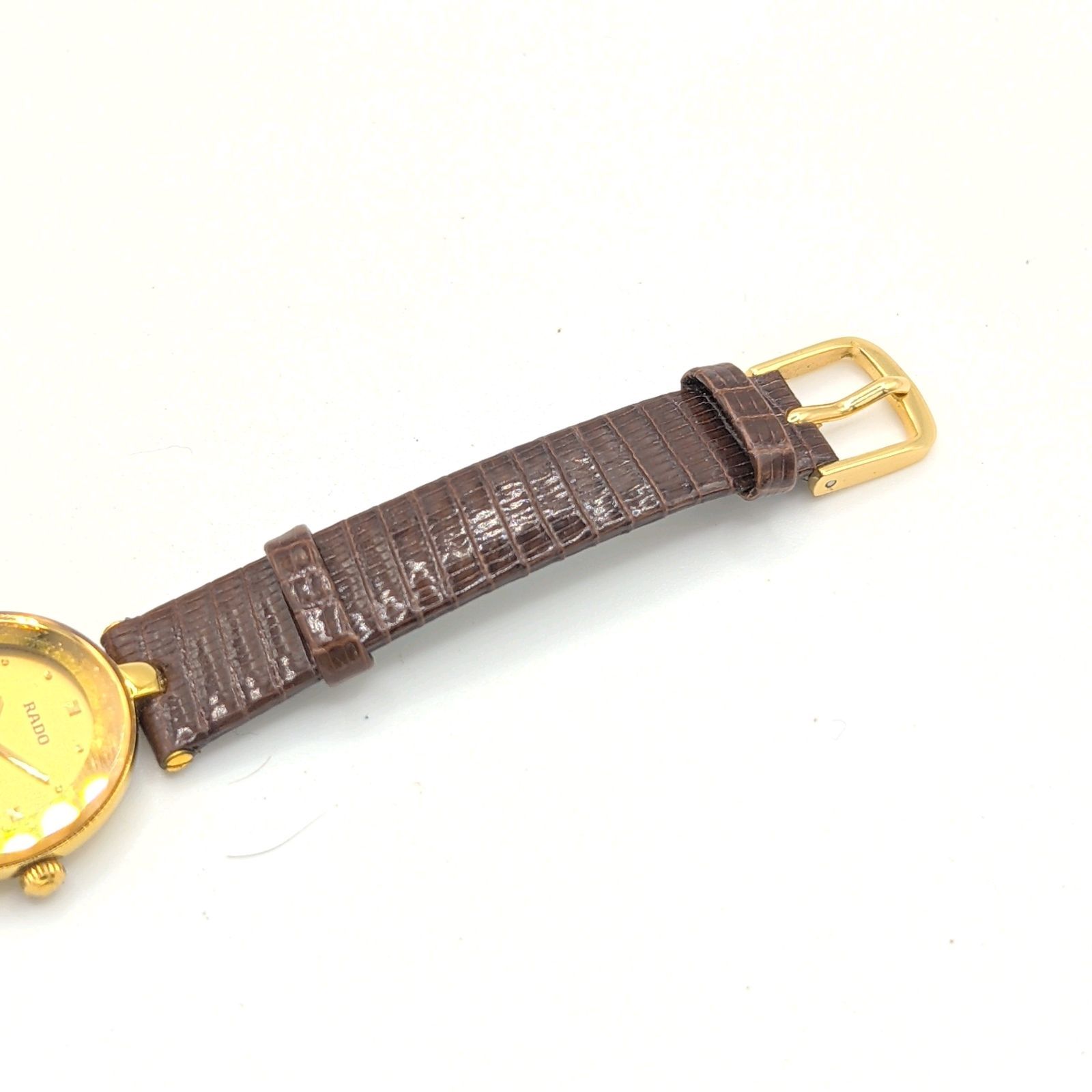 RADO FLORENCE 153.3678.2 Watch quartz Ladies Gold Round Y2K 00S