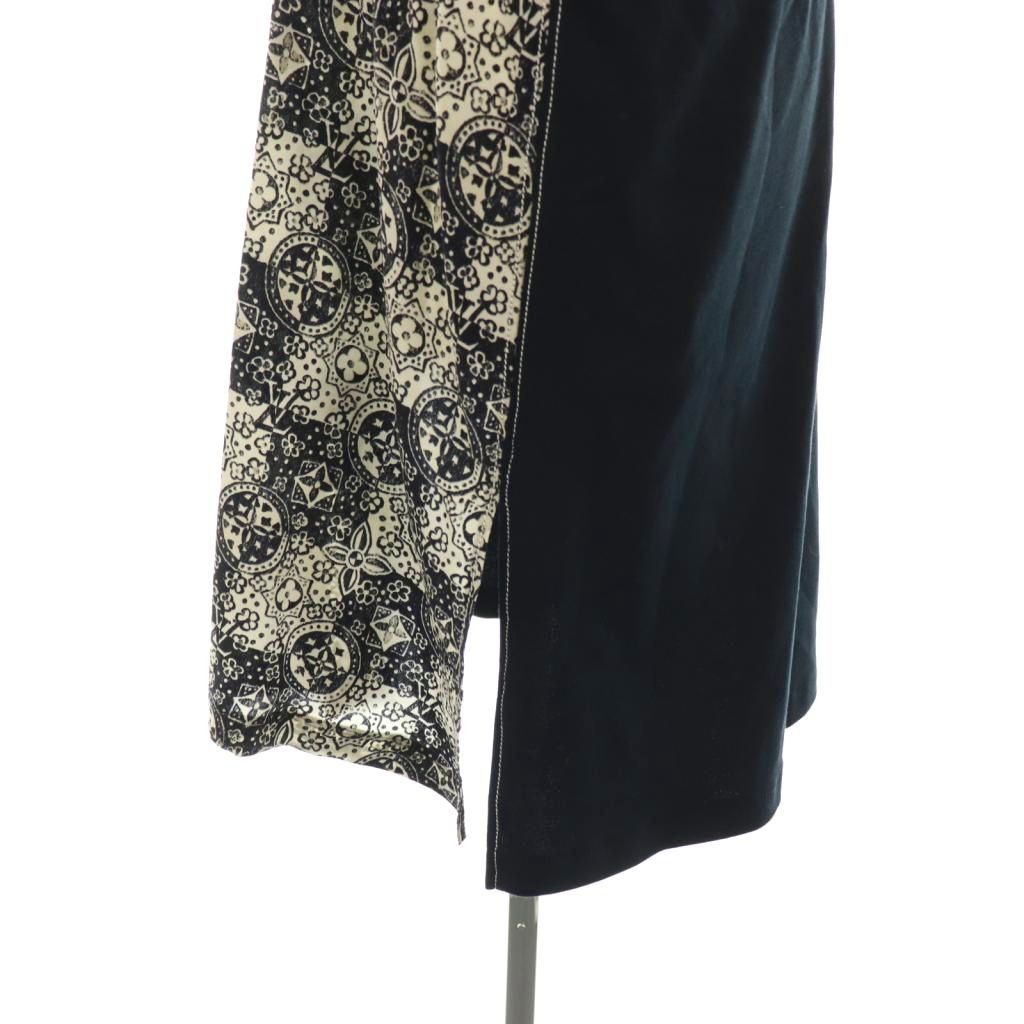 ルイヴィトン LOUIS VUITTON モノグラム ワンピース ひざ丈 切替 半袖