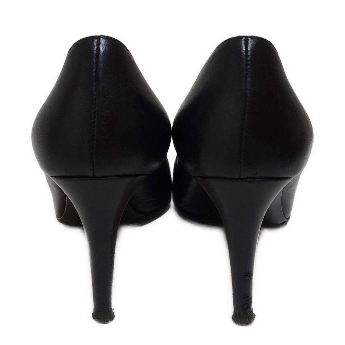 PRADA(プラダ) パンプス 36 1/2 レディース - 黒 アウトソール張替済