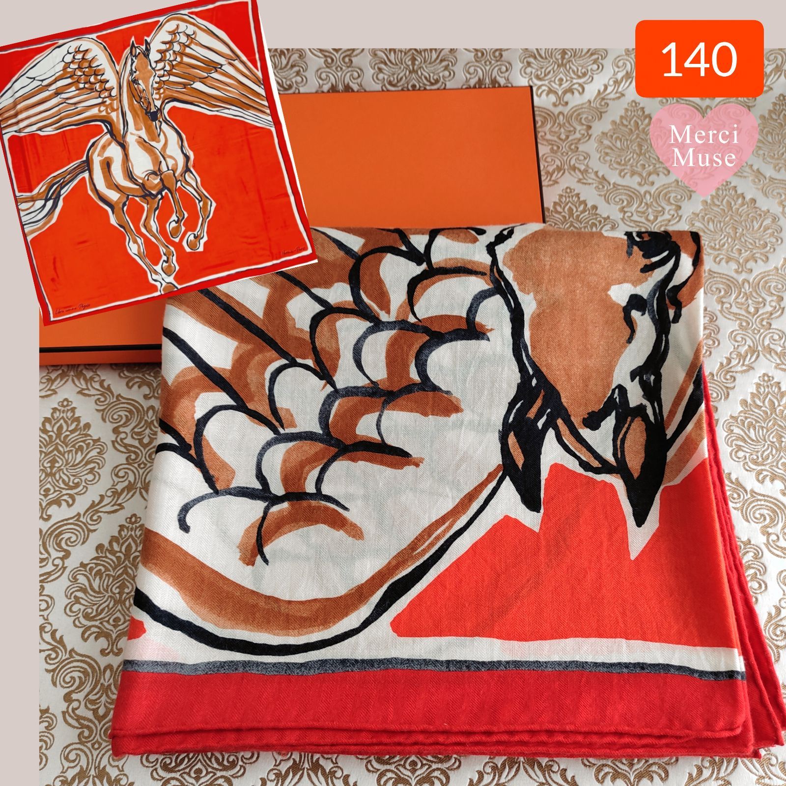 ❤お得なお品❤クリーニング済 カレジェアン140 ペガサスのように自由にエルメス ❤お得なお品❤クリーニング済 カレジェアン140 ペガサスのように自由