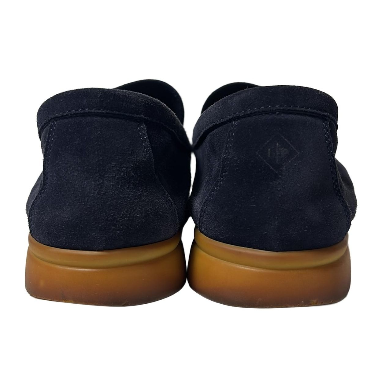 Loro Piana(ロロピアーナ) ローファー 36 レディース - ネイビー