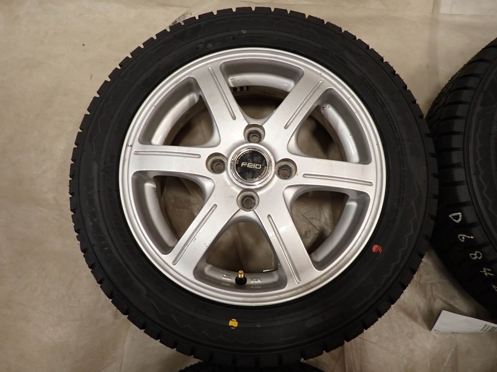  冬 製 4本SET 会社宛 155 65 R 14 4 5 J 75 Q グッドイヤー アイスナビ 8 アルミ N BOX モコ タント デリカミニ NO D 6842 14インチ タイヤ ホイールセット