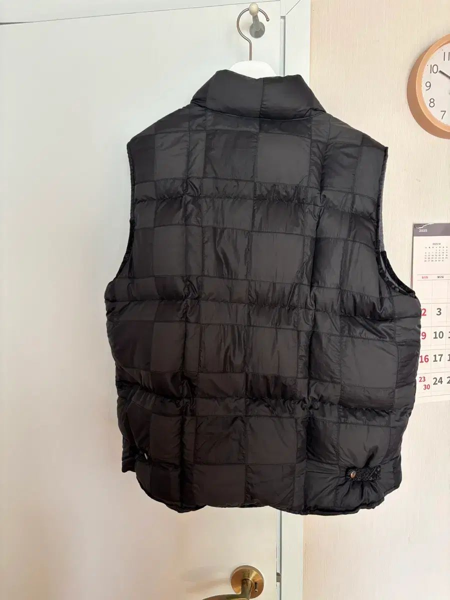 3 POLYTERU パッチド パファー ベスト ブラック