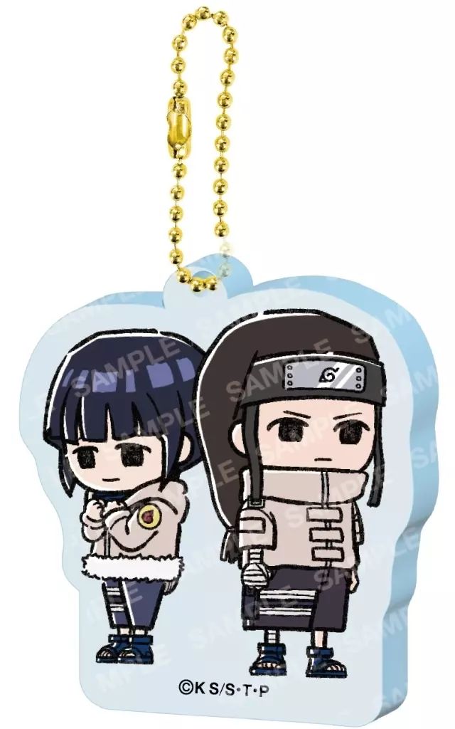中古】キーホルダー ヒナタ＆ネジ 「NARUTO-ナルト- 疾風伝 アクリル