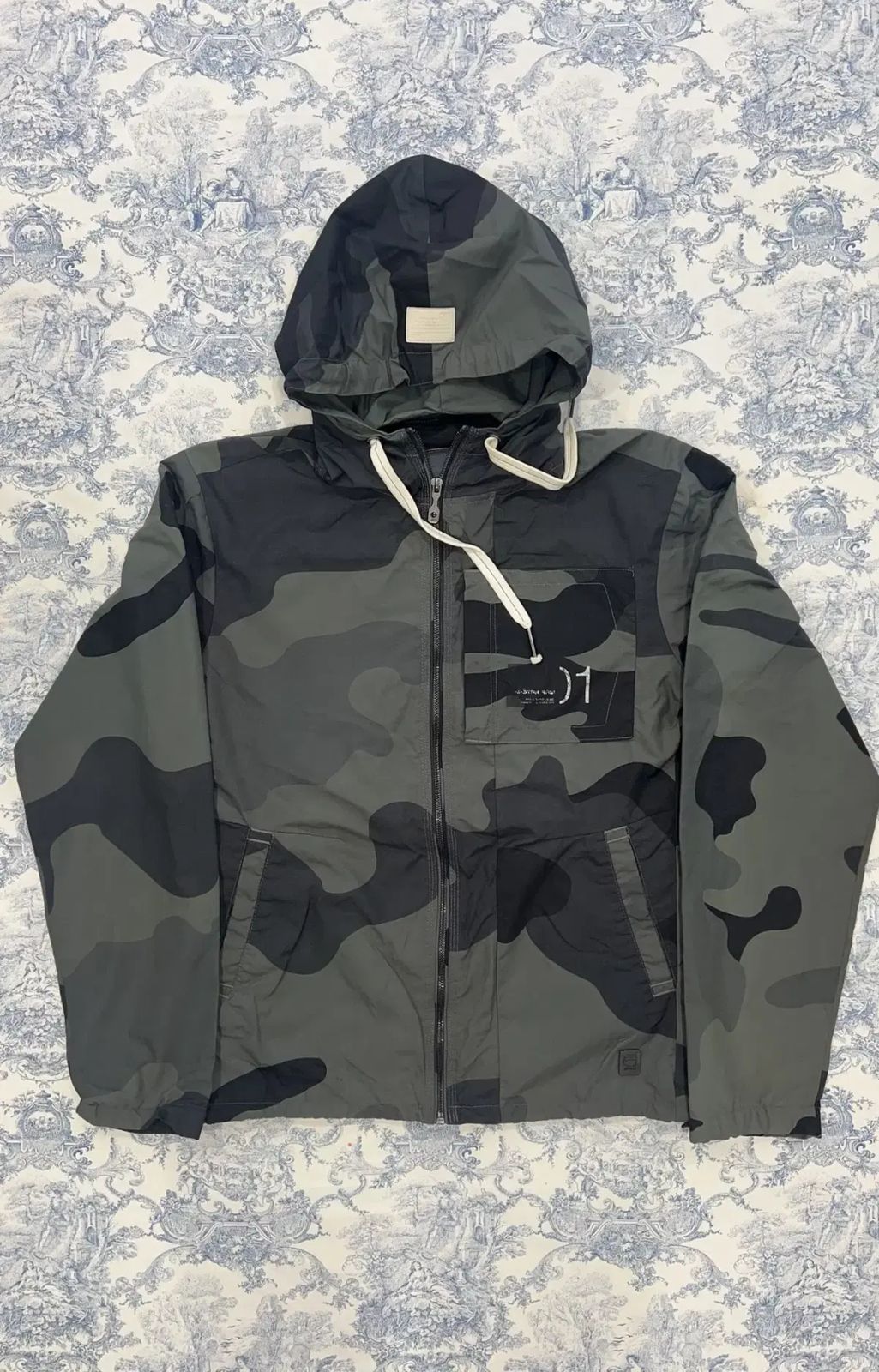 G-STAR RAW ジスター カモフラパータン ウィンドブレーカー ジャケット