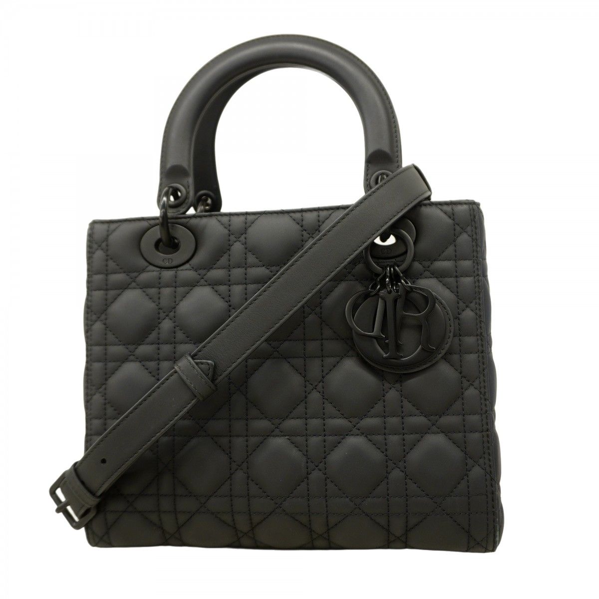 5oe5513-h】クリスチャンディオール ハンドバッグ カナージュ レディ