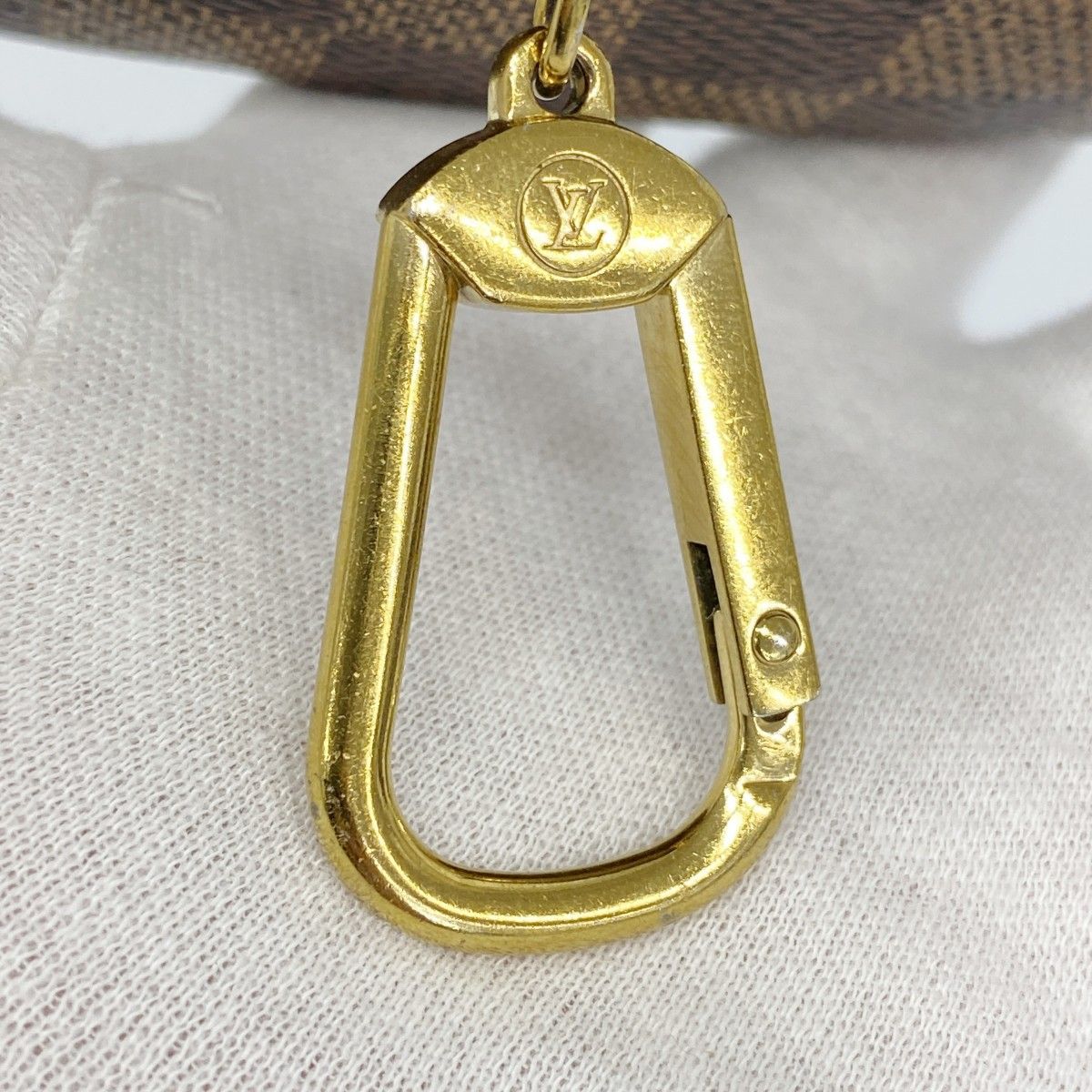 5oe5339】ルイヴィトン コインケース ダミエ ポシェットクレ N62658