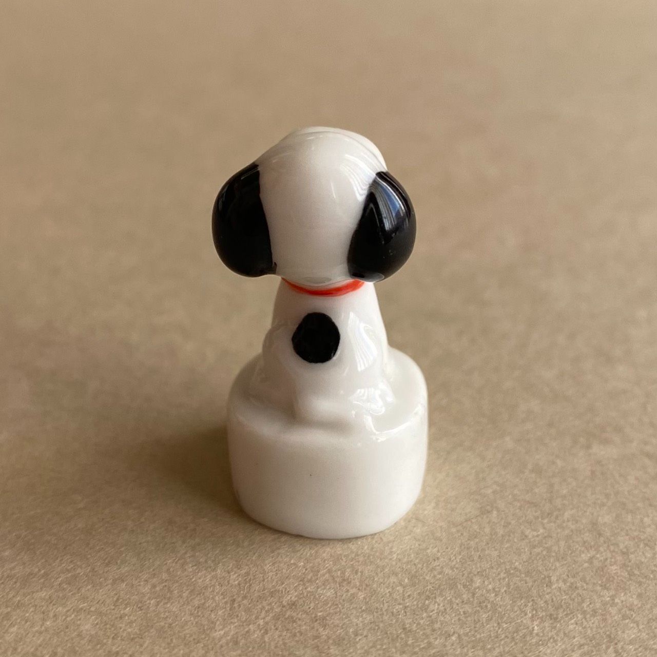 スヌーピーのフェーブ／ピーナッツ／フランス雑貨／陶器ミニチュア