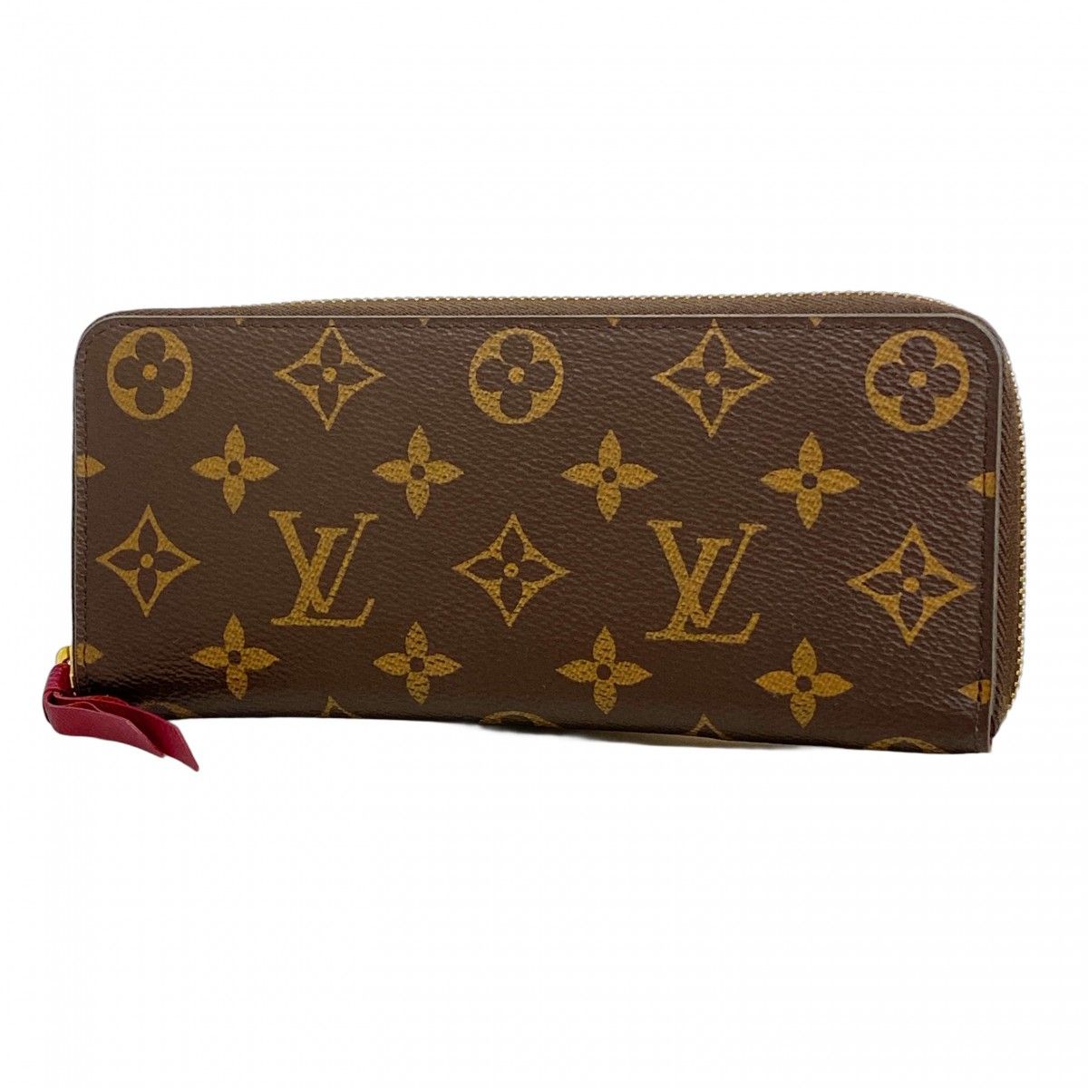 ★最終価格【5oe5393】ルイヴィトン 長財布 モノグラム ポルトフォイユクレマンス M60742 フューシャ【中古】レディース 5oe5393】ルイヴィトン 長財布 モノグラム ポルトフォイユクレマンス