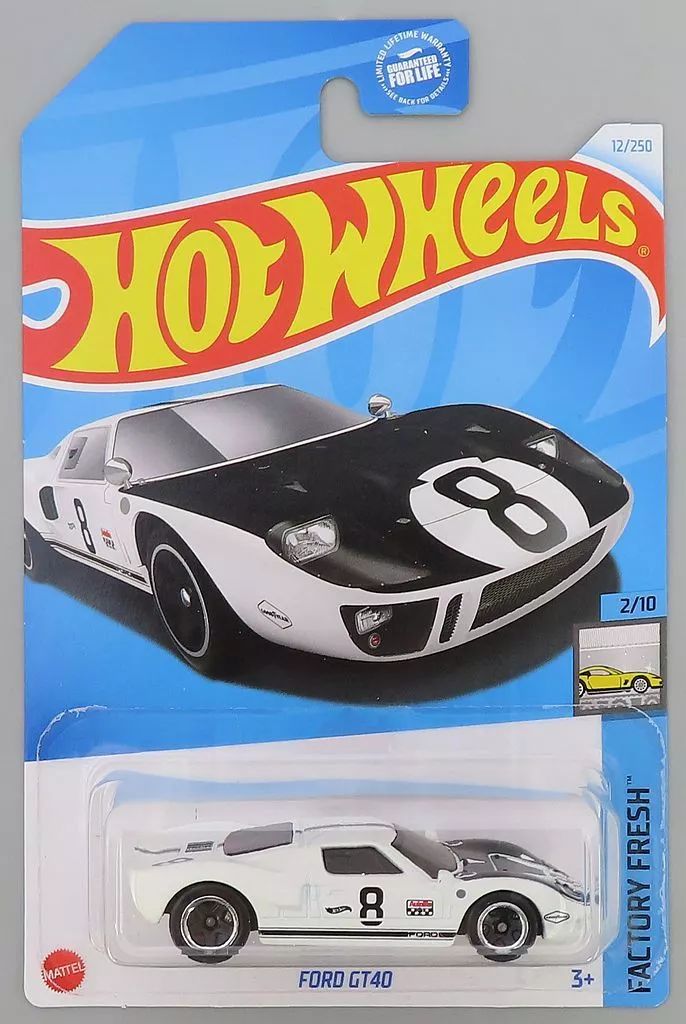 ミニカー Hot Wheels Ford GT40 Amazon | Hot Wheels 2020 Hw Race Day Ford GT-40, 35/250 Blue