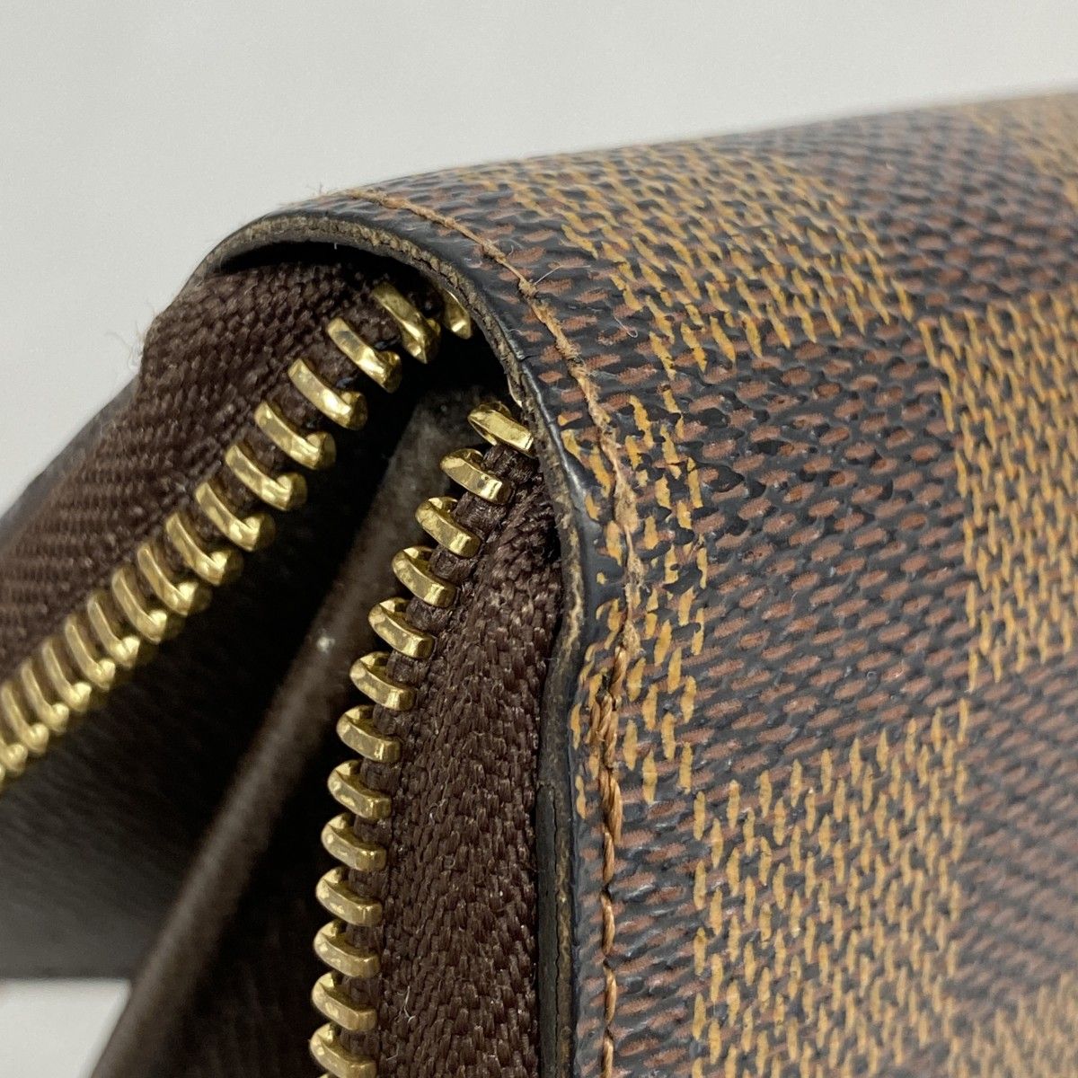 5oe5653】ルイヴィトン 長財布 ダミエ ジッピーウォレット N60015