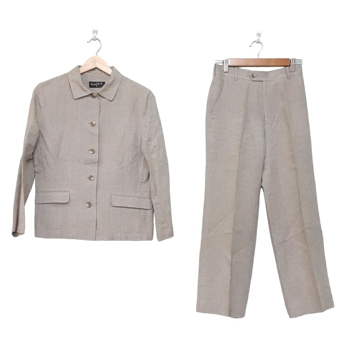 MargaretHowell マーガレットハウエル レディースパンツスーツ レディース - グレー 麻