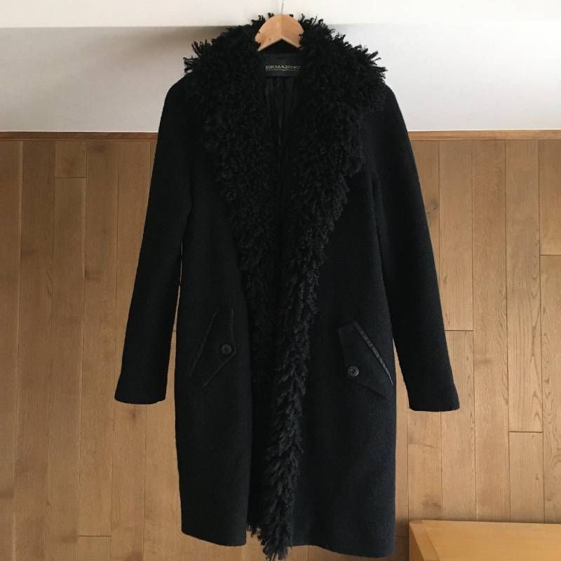 美品 ERMANNO SCERVINO エルマノシェルビーノ コート40 イタリア製