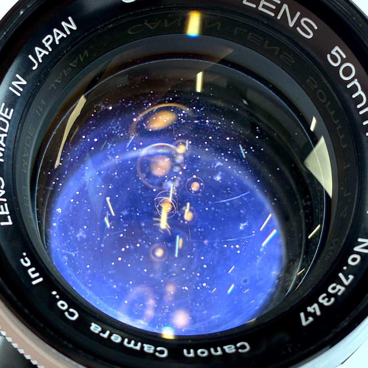 キヤノン Canon 50mm F1.4 Lマウント L39 レンジファインダーカメラ用