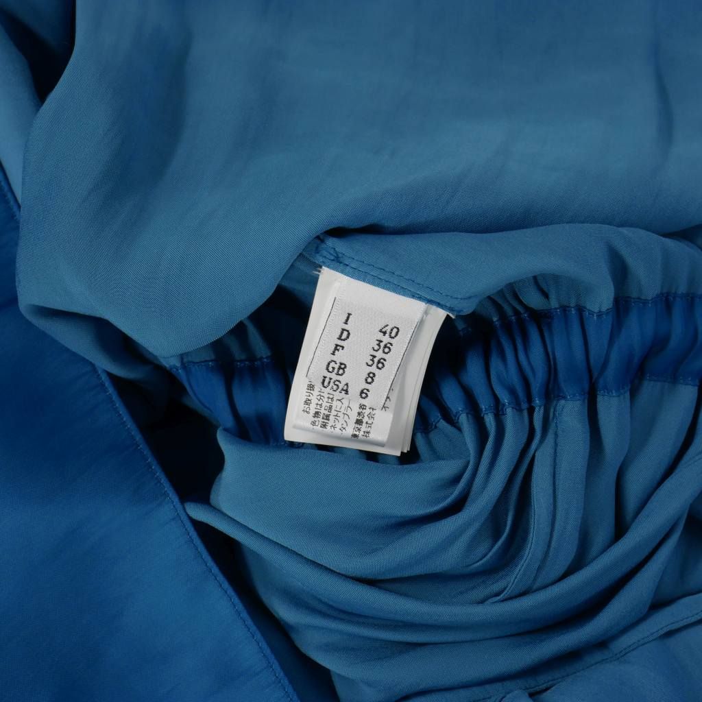 セドリックシャルリエ CEDRIC CHARLIER サテン アシンメトリー