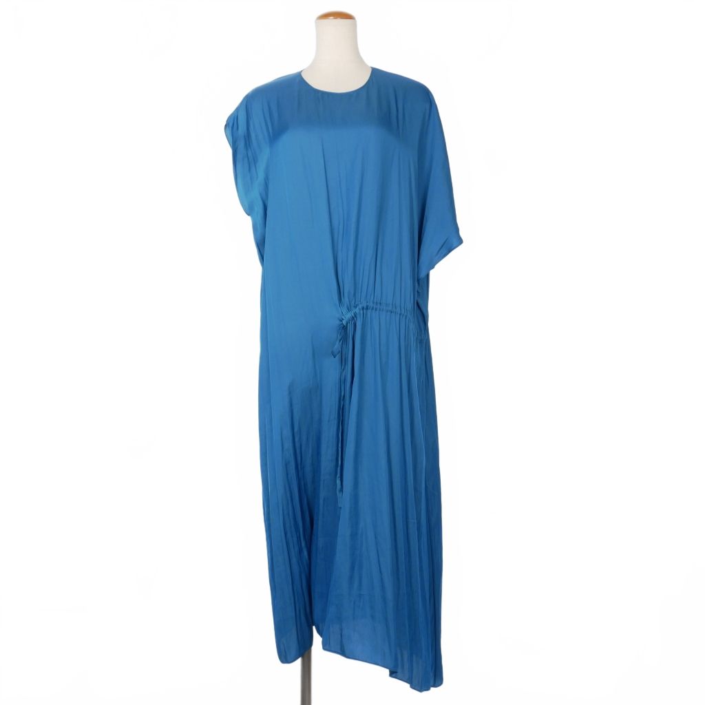 セドリックシャルリエ CEDRIC CHARLIER サテン アシンメトリー