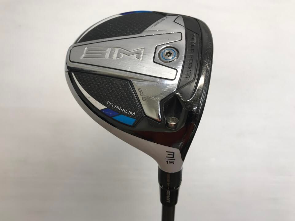 テーラーメイド SIM 15度 TENSEI SILVER TM 50 SRフレックス フェアウェイウッド 最短