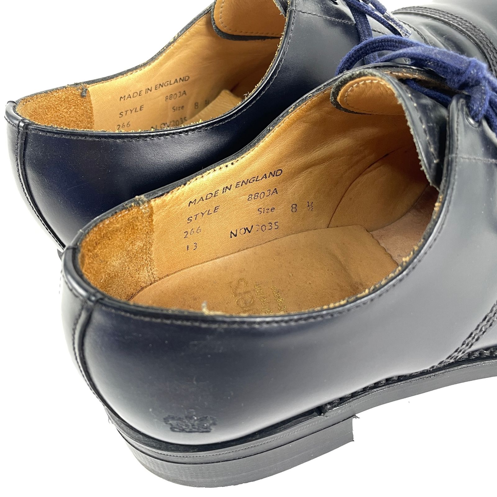 SANDERS サンダース 8803A MILITARY DERBY SHOES ミリタリーダービー