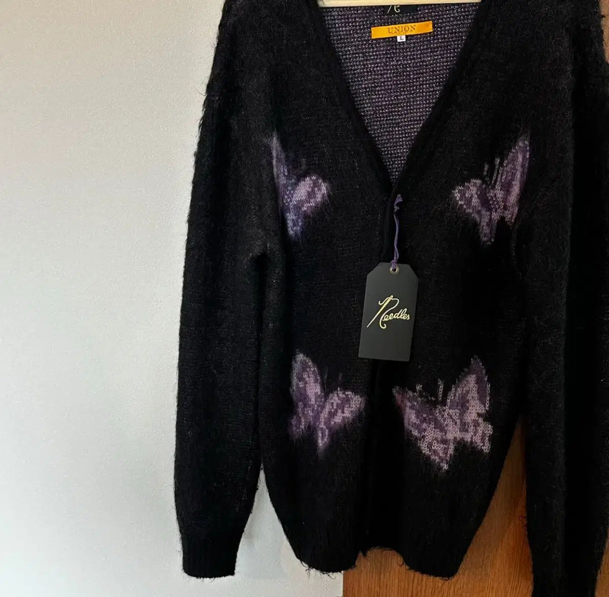 ニードルズ ユニオン モヘア カーディガン A 1127