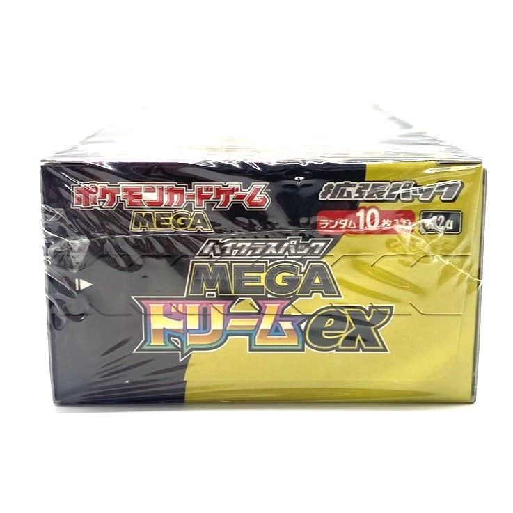 ☆ポケモンカードゲーム MEGA 拡張パック MEGAドリームex シュリンク