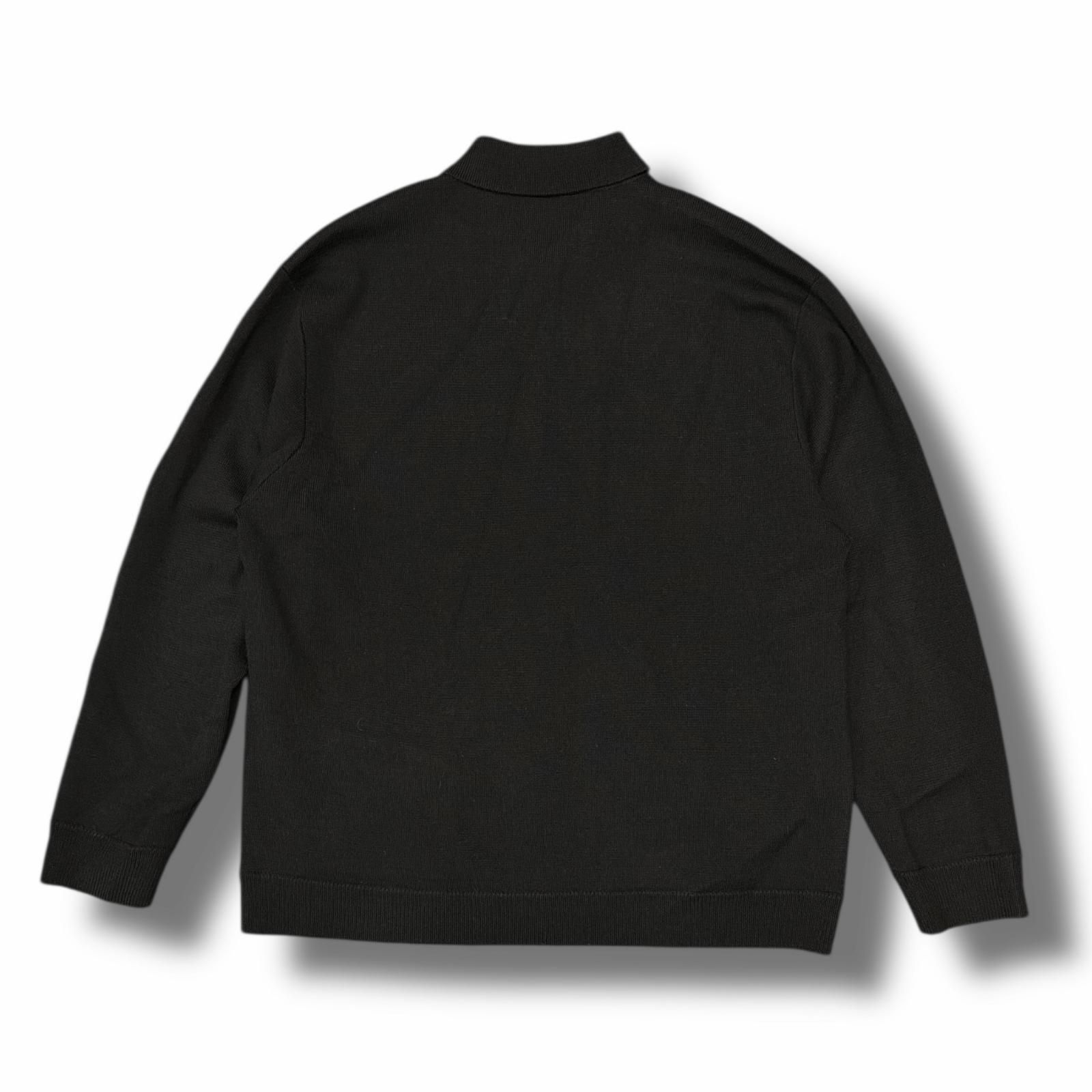 正規 参考上代38500円 Supreme 22 AW Faux Fur Zip Up Cardigan フェイクファージップアップカーディガン ブルゾン アウター シュプリーム ブラック L 3488 M