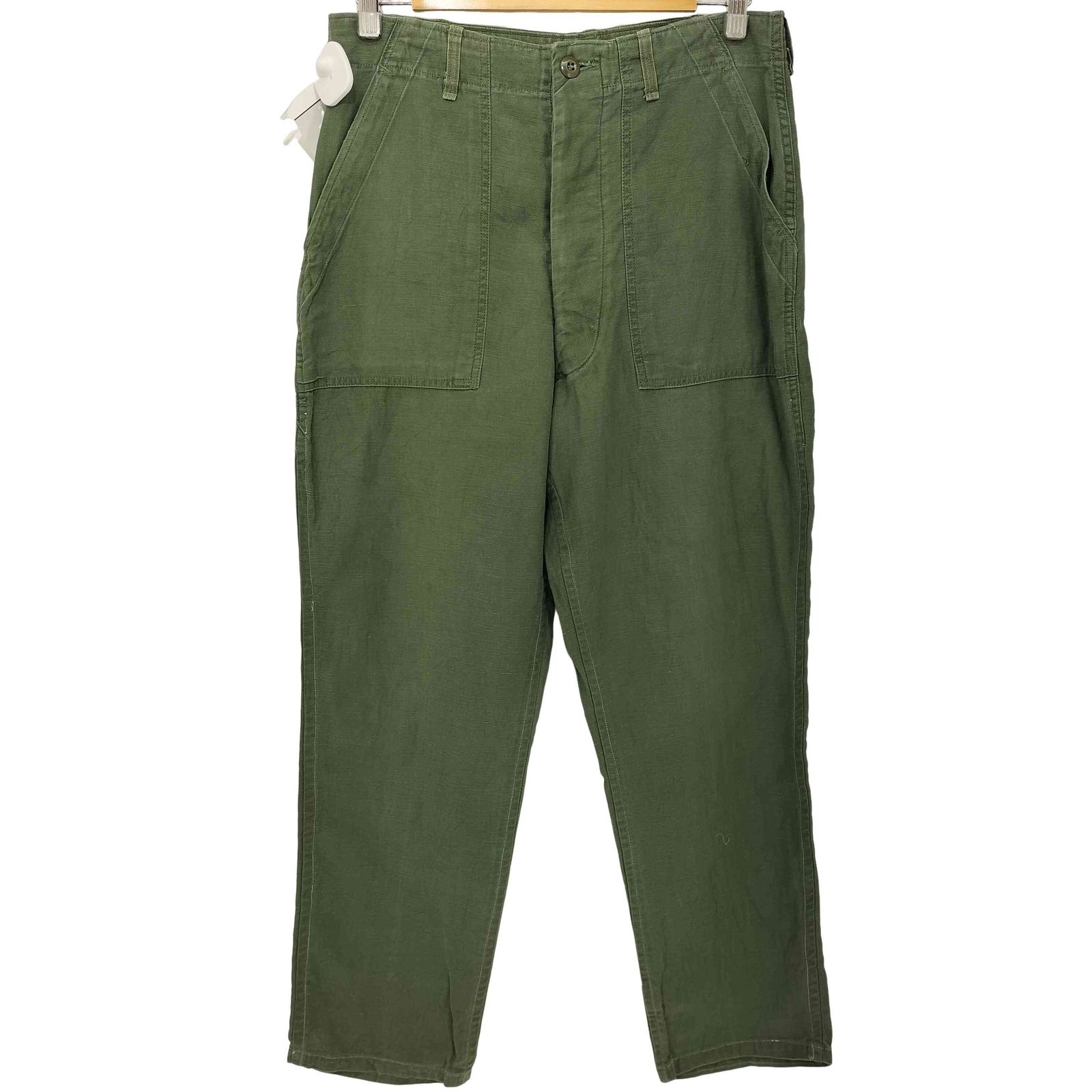 ユーエスアーミー U.S. ARMY 60-70s 米軍 コットンサテン ベイカー