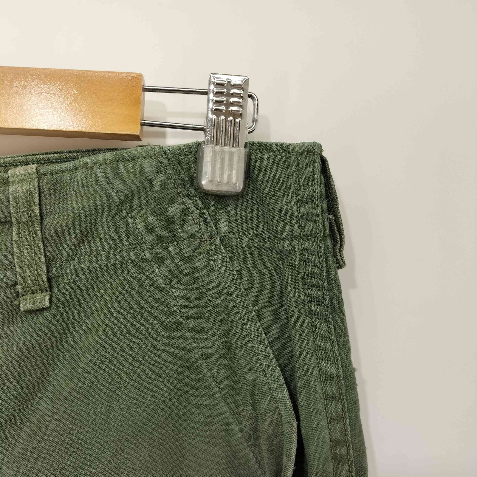 ユーエスアーミー U.S. ARMY 60-70s 米軍 コットンサテン ベイカー