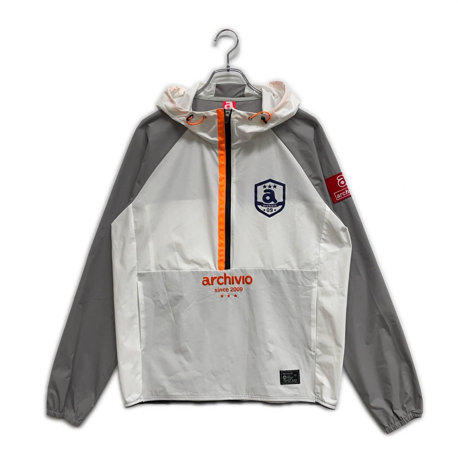 未使用品 メンズ アルチビオ archivio ハーフジップアウター 50(LL) 白