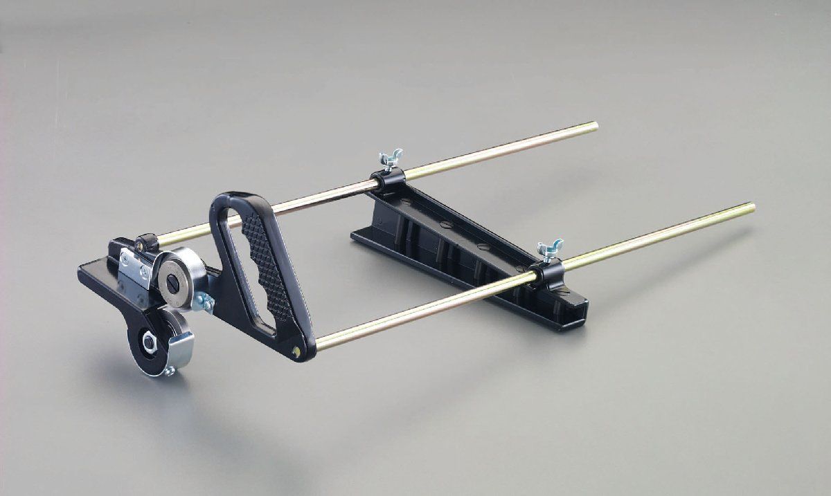 ESCO エスコ 580 mm 平板カッター EA 627 MA トタン ベニヤ 塩ビ プラスチックの手動切断機 金属板用 0.4 mm以下のステンレス 銅板等