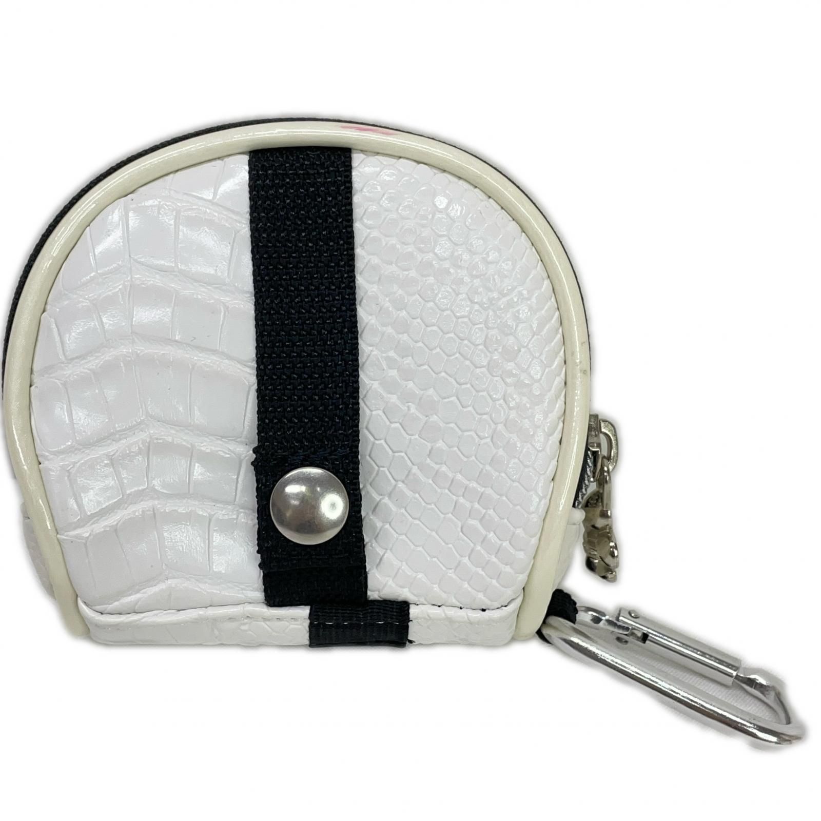 中古 ダンスウィズドラゴン DANCE WITH DRAGON ボールポーチ ホワイト