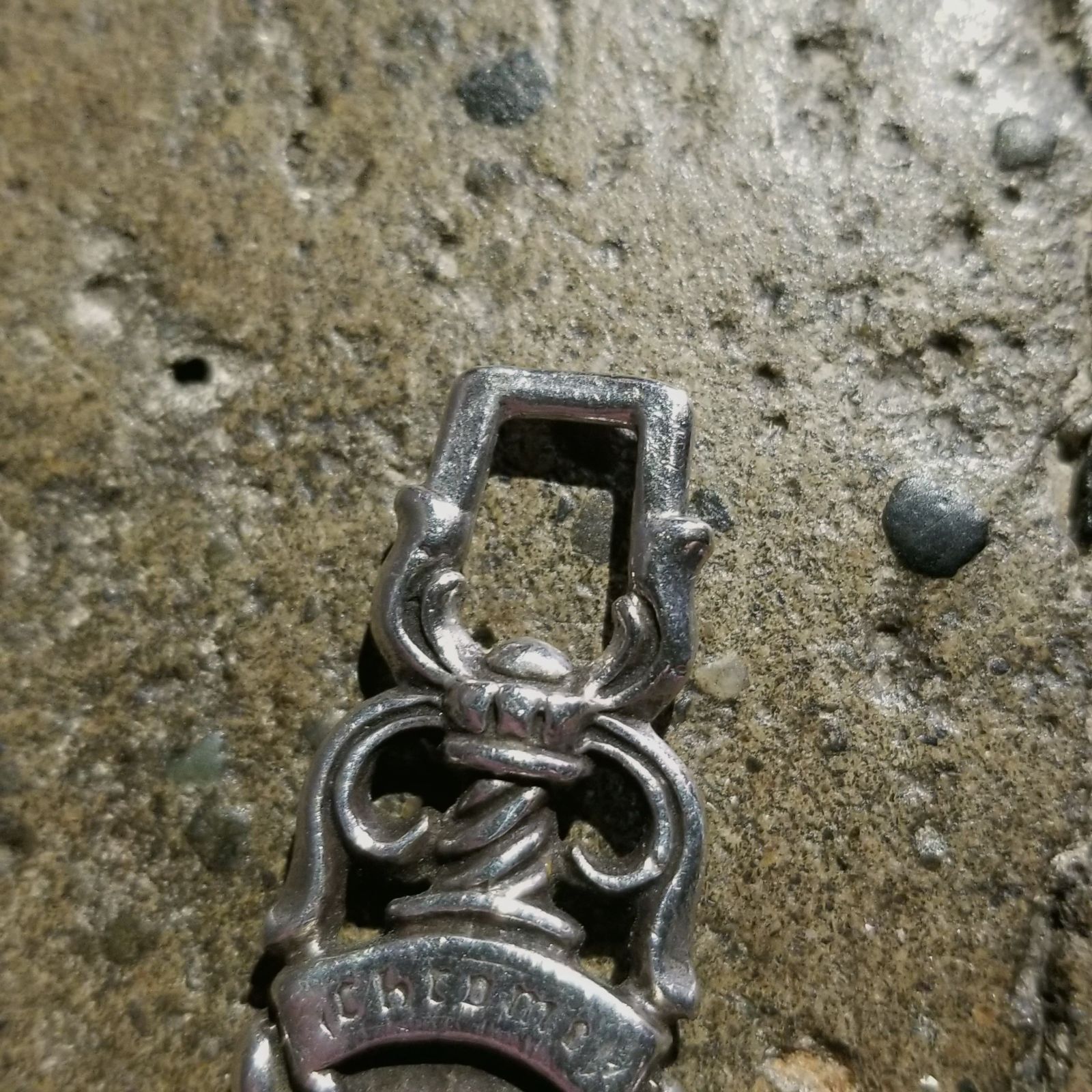 CHROME HEARTS #5 DAGGER ZIP OLD クロムハーツ ダガージップ チャーム