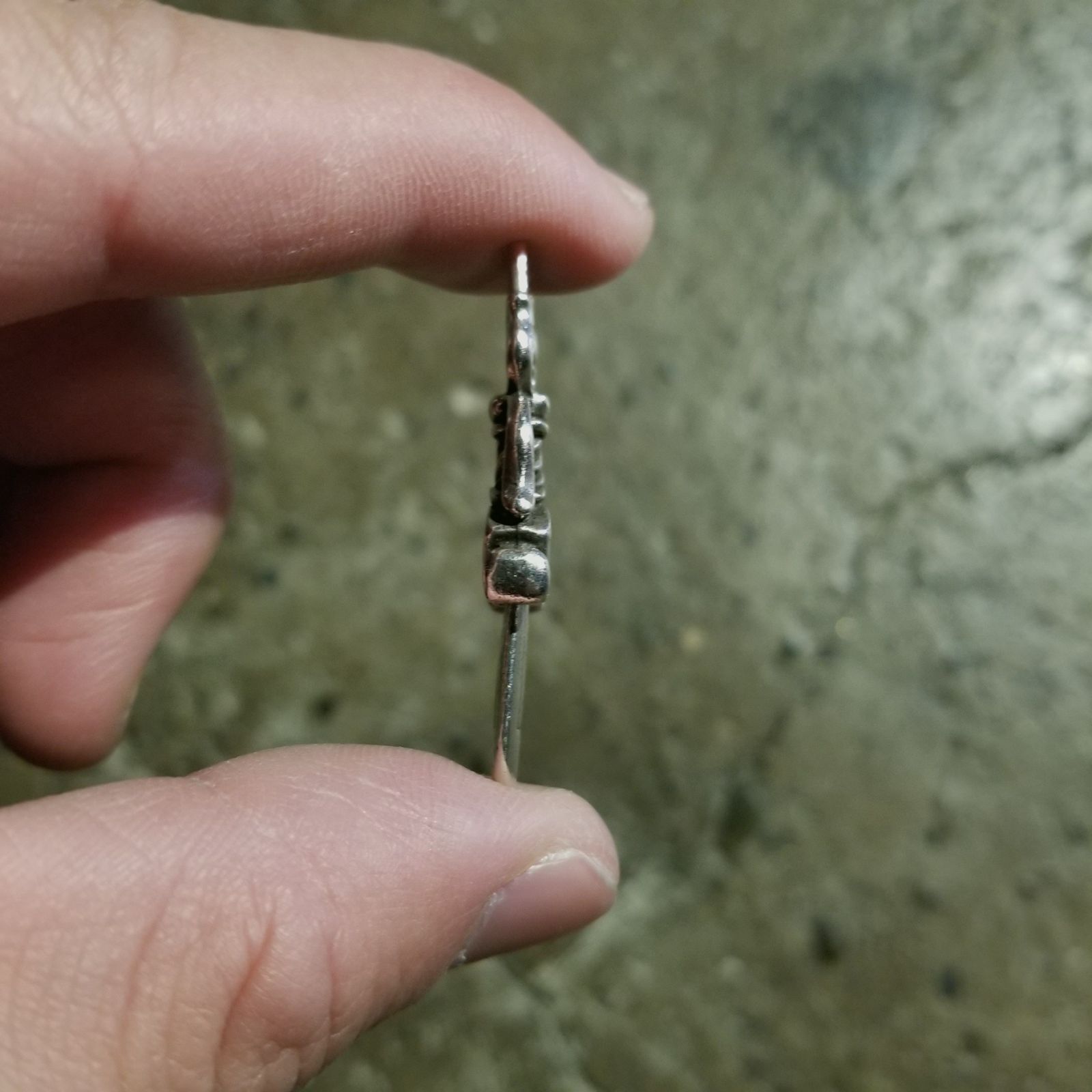 CHROME HEARTS #5 DAGGER ZIP OLD クロムハーツ ダガージップ チャーム