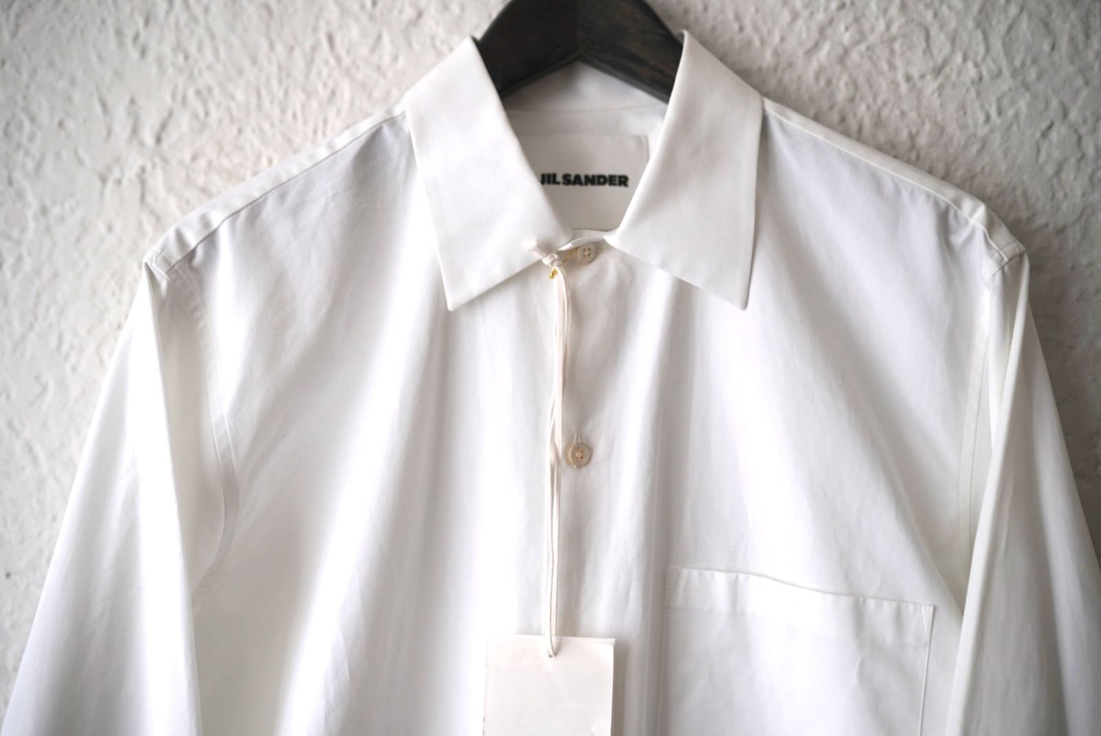 21 SS オーバーサイズシャツ ホワイト JIL SANDER ジルサンダー