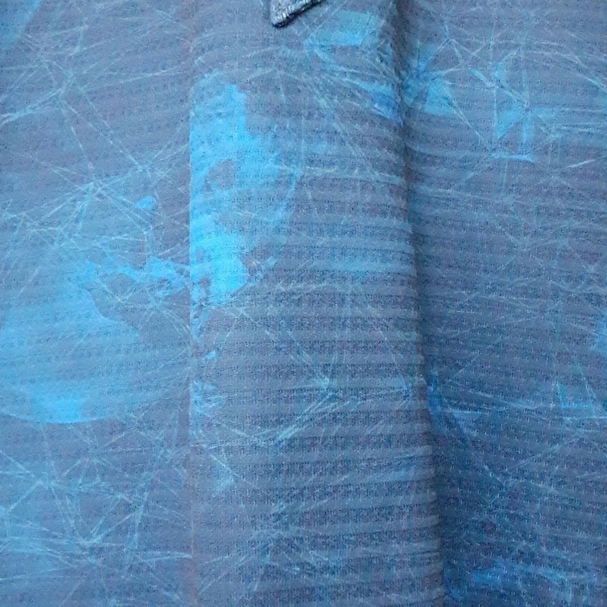 OAKLEY(オークリー) 半袖ポロシャツ サイズL メンズ美品 - ブルーグリーン×ネイビー