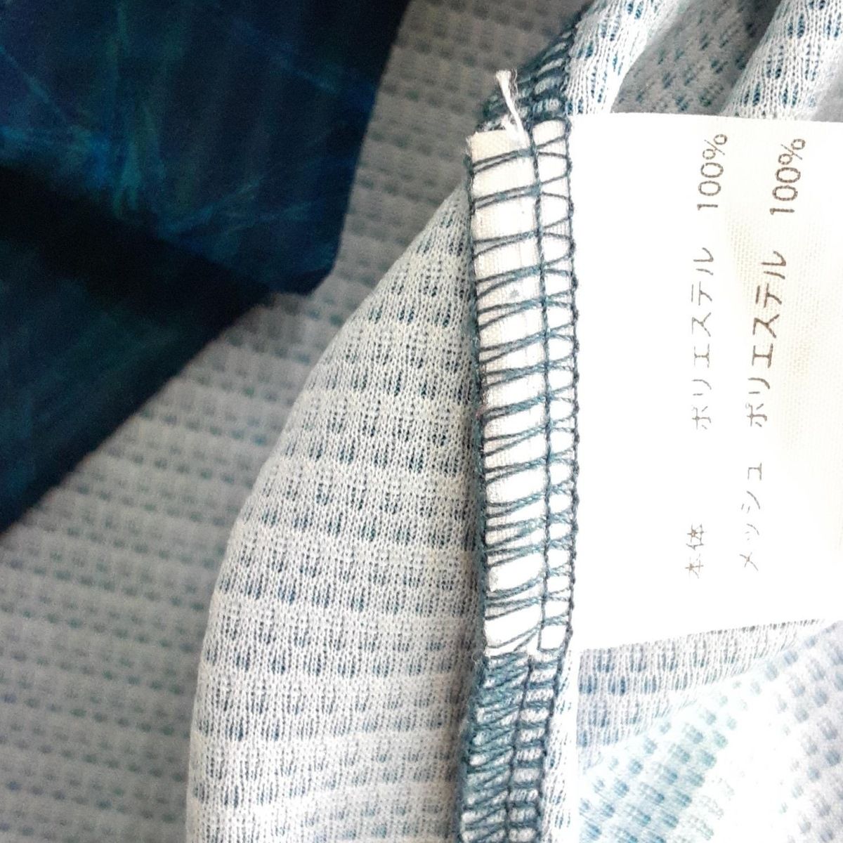 OAKLEY(オークリー) 半袖ポロシャツ サイズL メンズ美品 - ブルーグリーン×ネイビー