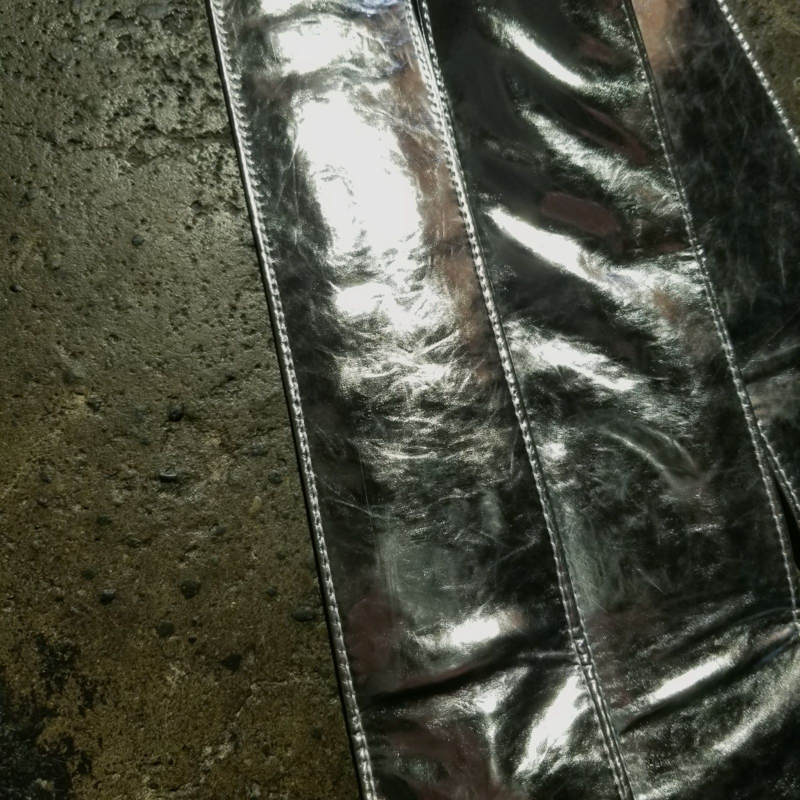 COMME des GARCONS HOMME PLUS 21ss メタリック サスペンダー