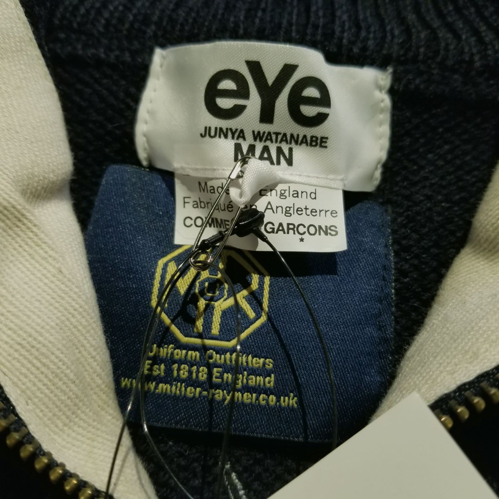 eYe JUNYA WATANABE MAN 25aw x Miller Rayner CUSTOMIZE SUKA KNIT