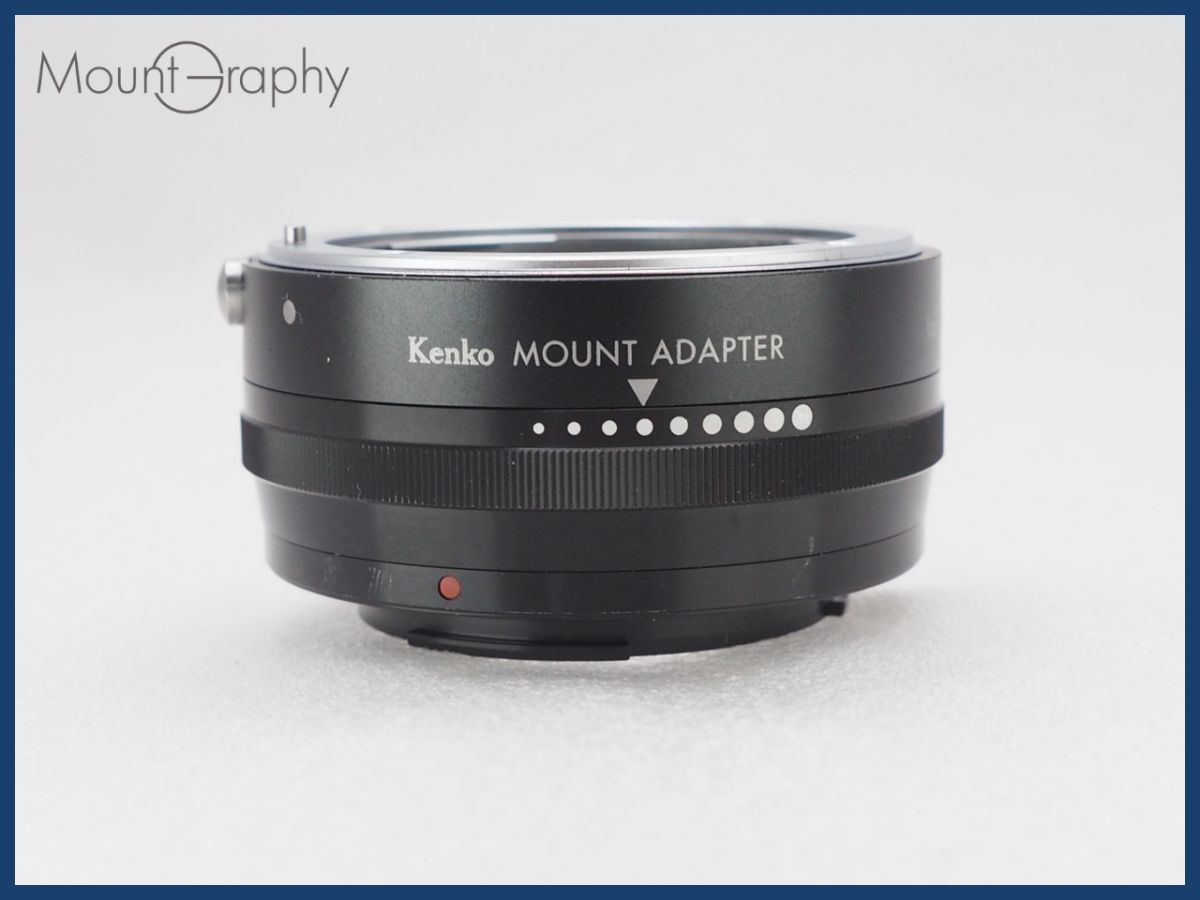 Kenko ケンコー MOUNT ADAPTER for Canon FD EOS M 同梱無料 i 10760