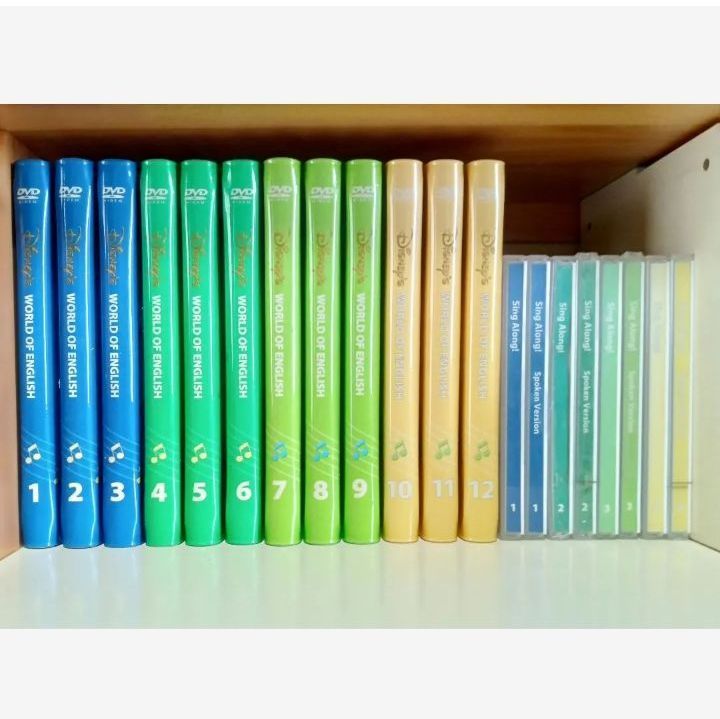 2017年正規購入 新子役版DVD DWE 未使用多数 最上級 ディズニー英語