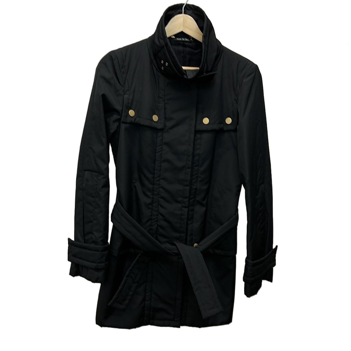 GUCCI(グッチ) コート サイズ40 M レディース美品 - 115877ZF072 黒