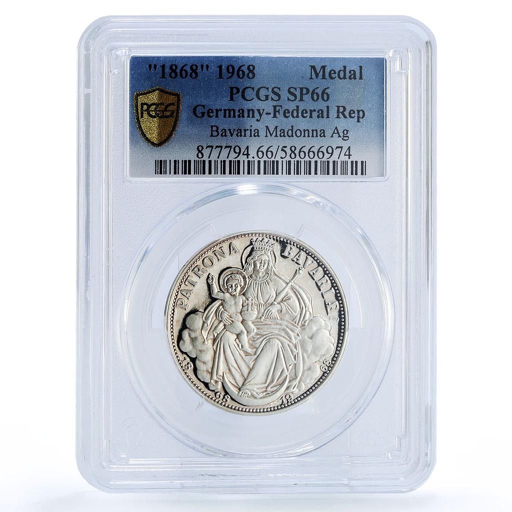 ドイツ連邦バイエルン州のマドンナ（1868年）とベビー・イェス（SP 66