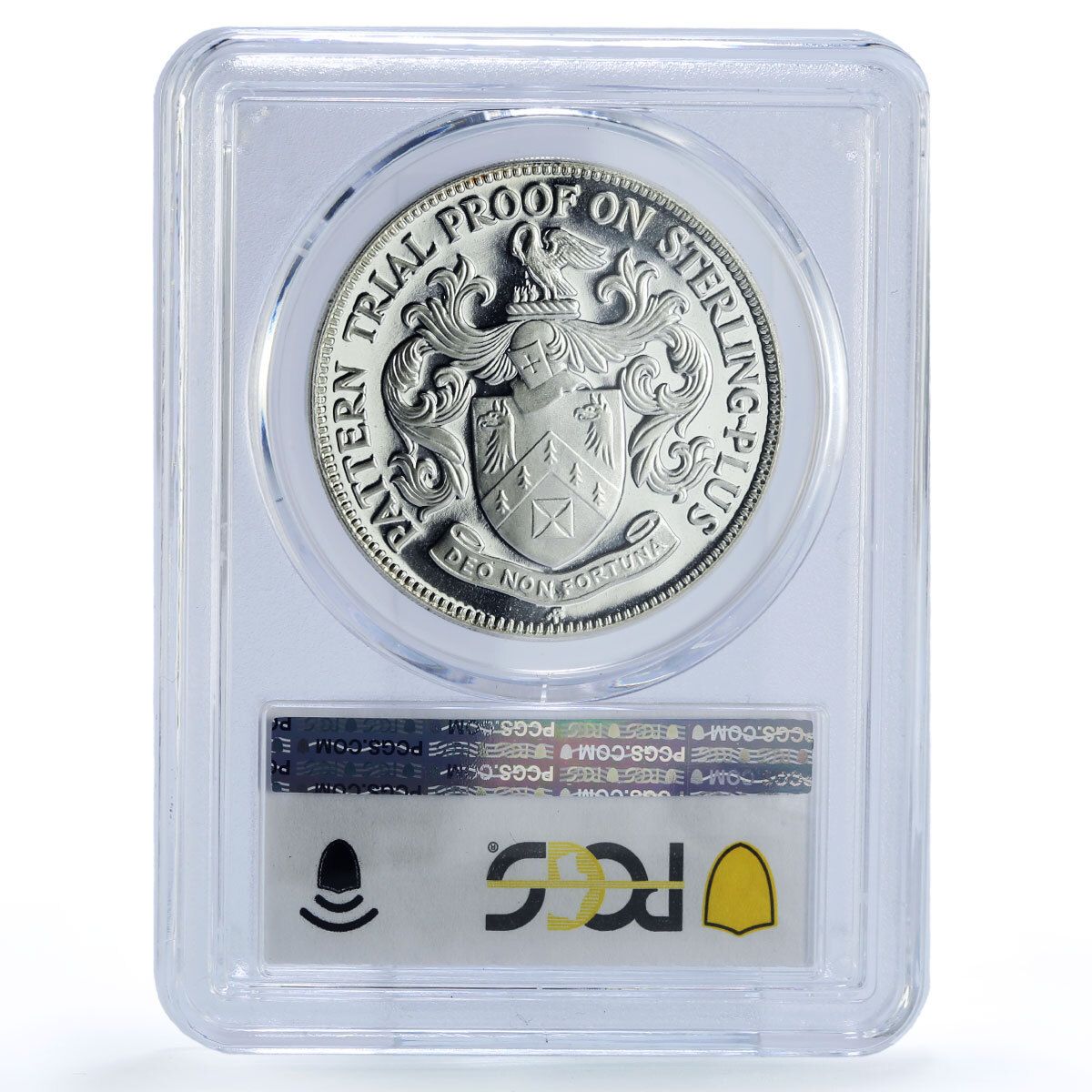 ガーディナーズ島の鷲鳥動物相パターン X PT 1 PR 67 PCGS シルバートークン 1965